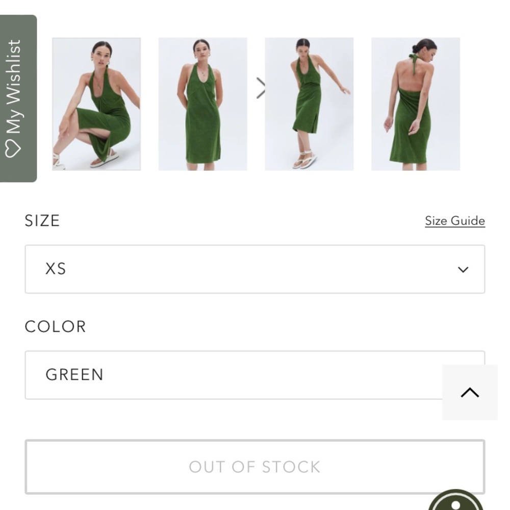 Terry cloth dress - Picture 8 of 8
